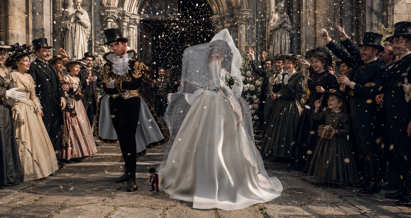 Grand mariage à  Burgue