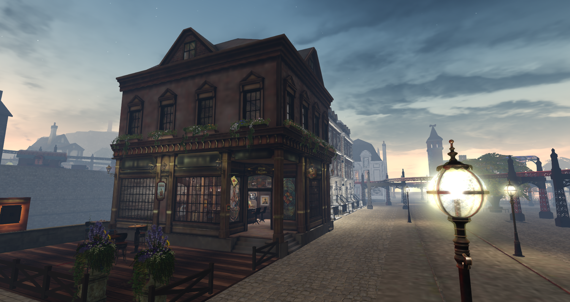 Réouverture du pub