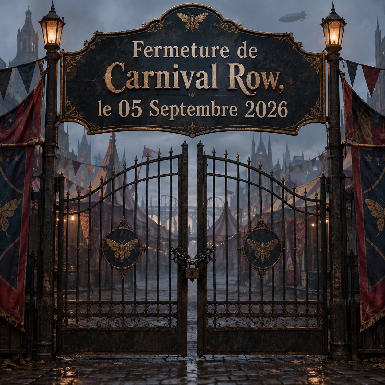 Fermeture Officielle de Carnival Row